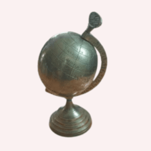 Antiguo Mapamundi en Bronce
