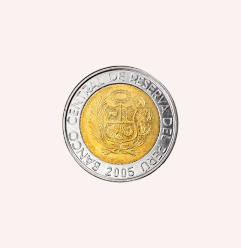 Peru : 5 Soles 2005 - Imagen 2
