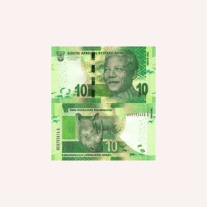 Banknote 10 Rand.