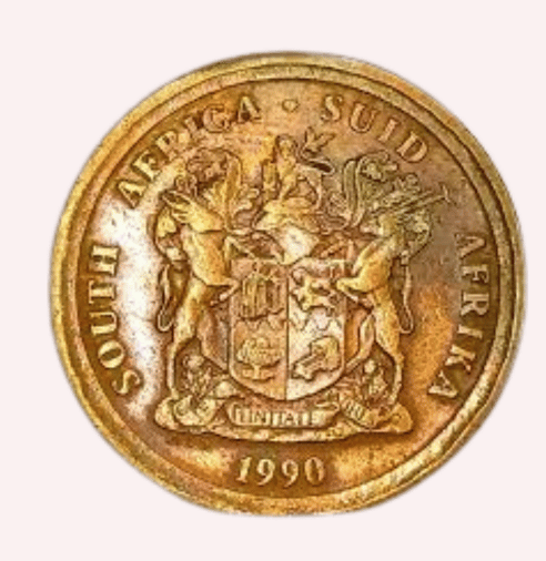 South Africa : 2 Centavos 1990 - Imagen 2
