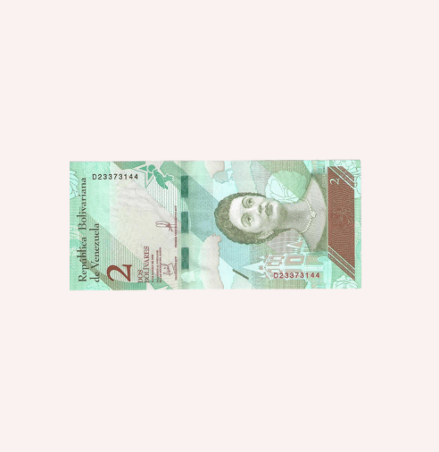 2 Bolivares 2018 - UNC.