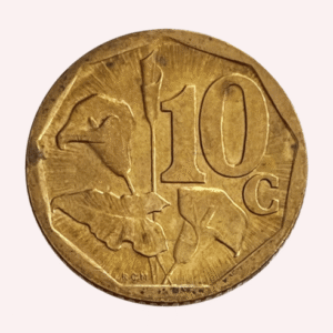 South Africa : 10 Centavos 2007