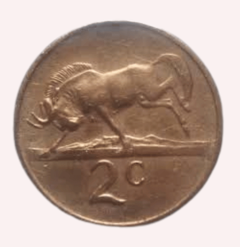 South Africa : 2 Centavos 1990