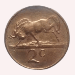 South Afrika: 2 Centavos 1983