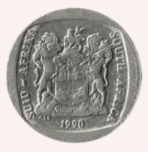 South Africa : 2 Rand 1990 - Imagen 2