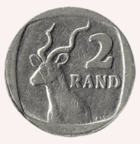 South Africa : 2 Rand 1990