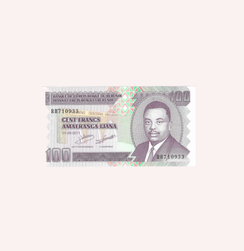 100 Francs 2011 - UNC.