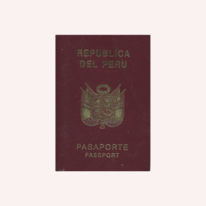 Pasaporte del Peru