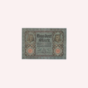 Alemania : 100 Mark 1920 - Used