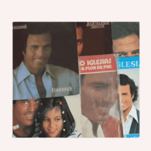 6 L.P de Julio Iglesias