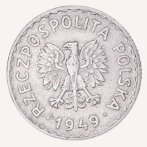 Polonia : 1 zloty 1949