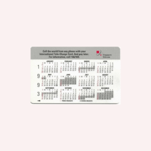 Almanaque de Singapore 1993