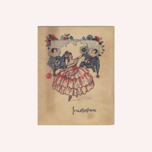 Tarjeta de Invitacion - Año 1952