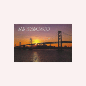 Postal Puente de San Francisco