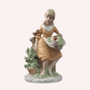 Hermosa Estatuilla de Niña