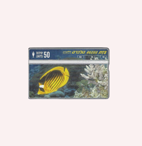 Bezeq Telecard 50 Units.