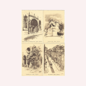 9 Postales Antiguas de Portugal