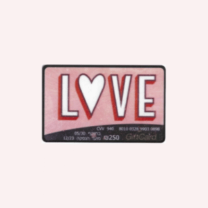 Gift Card Love