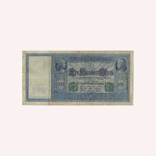 100 Mark de Alemania 1910
