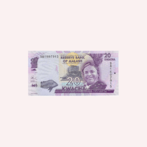 Malawi : 20 Kwacha - 2016.
