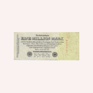 Billete 1'000,000 de Mark 1923