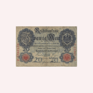 Billete de Alemania - 1908