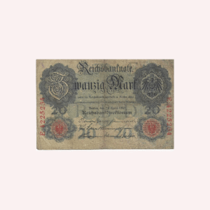 Billete Usado - Alemania 1910