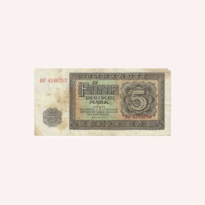 Billete de 5 Mark de 1948