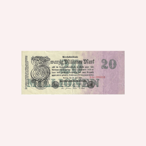 20 Millones de 1923 Used