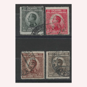 4 Sellos de los años 1921