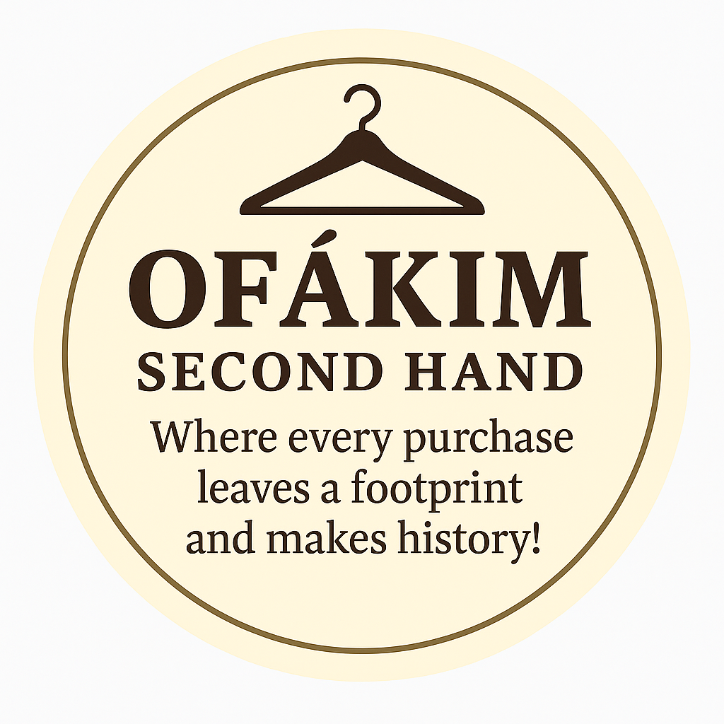 Ofakim Second Hand - Where every purchase leaves a footprint and makes history