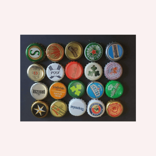 20 Coronas de Cervezas.