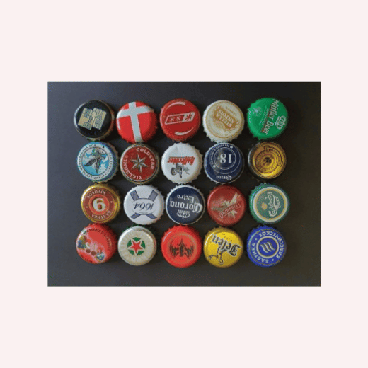 20 Coronas de Cervezas.