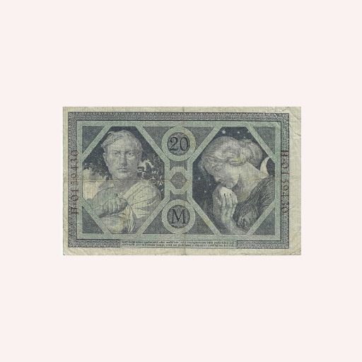 Billete de 20 Marcos 1915 - Imagen 2