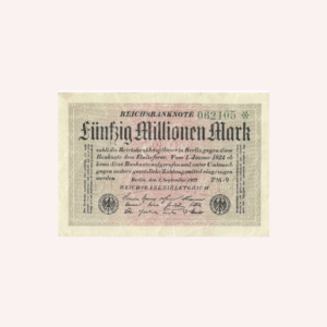 50 Millones de Marcos 1923