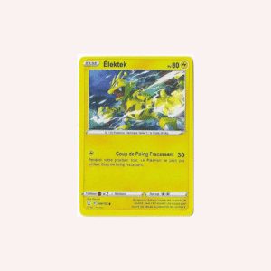 Carta Pokémon Électek.