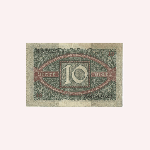 10 Mark 1920 – Used - Imagen 2