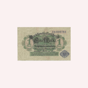 1 Marco Aleman de 1914