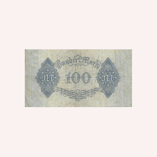 100 Marcos Alemanes 1922 - Imagen 2