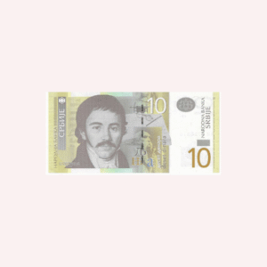 10 Dinara 2013 UNC.