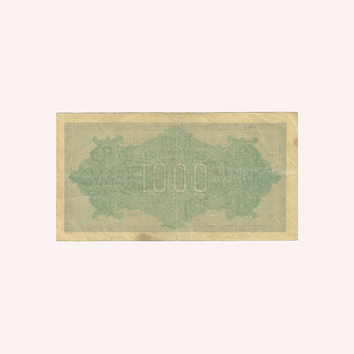Billete 1000 Marcos 1922 - Imagen 2