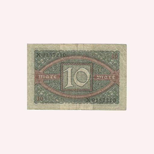 Billete de 10 Marcos 1920 - Imagen 3