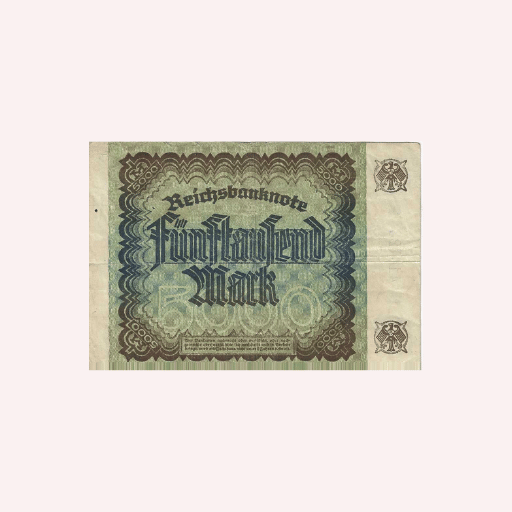 Billete de 5000 Marcos 1922 - Imagen 2