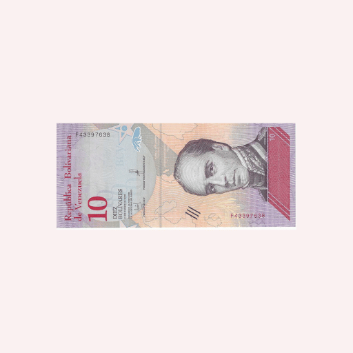 10 Bolivares 2018 UNC.