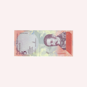 5 Bolivares 2018  UNC.