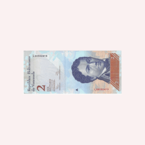 2 Bolivares 2012  UNC.