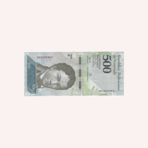 500 Bolivares 2017  UNC.