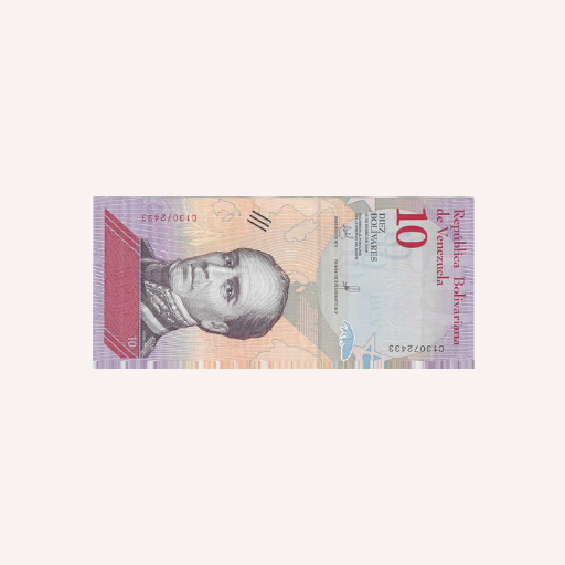 10 Bolivares 2018 UNC.