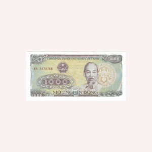 1000 Dongs 1988  UNC.
