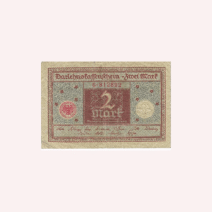 Billete Alemán de 2 Marcos